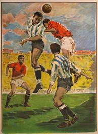 Image result for Vintage Soccer Posters