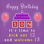 Image result for Happy 13th Birthday Memes