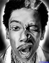 Image result for Rapper Drawings On Paper