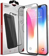 Image result for iPhone X with Glass Protector