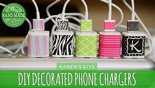 Image result for Decorated iPhone Charging Block