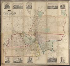 Image result for Winter Map of Providence RI