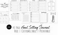 Image result for 30-Day Goal Tracker One Page