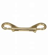 Image result for Double End Snaps Brass