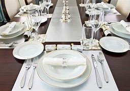 Image result for Dinner Table Place Setting