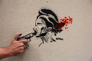 Image result for Violent Art Stencils