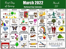 Image result for March 23 National Day Calendar