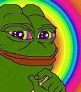 Image result for Rainbow Pepe
