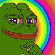 Image result for Pepe Frog Rainbow