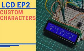 Image result for LCD Custom Character