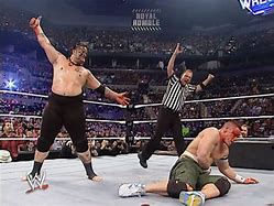 Image result for WWE Umaga vs John Cena