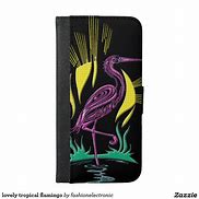 Image result for Flamingo Phone Cover Wallet