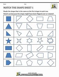 Image result for Grade 1 Worksheets Math Shapes