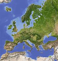 Image result for 3D Shaded Relief Map Europe