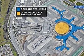 Image result for San Francisco Airport Domestic Terminal Map