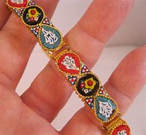 Image result for Micro Mosaic Italian Bracelet