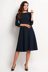 Image result for Blue Midi Dress