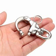 Image result for Stainless Steel Swivel Snaps