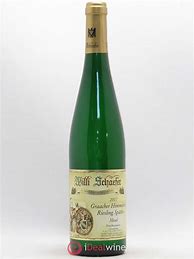 Image result for Willi Schaefer Graacher Himmelreich Riesling Spatlese