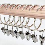 Image result for Clip Shower Curtain Rings