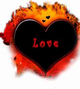 Image result for Black Fire Heart Emoji