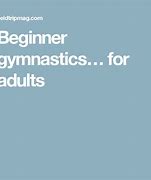 Image result for Adult Beginner Gymnastics