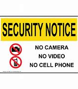 Image result for No Camera Cell Phones