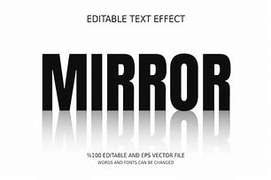 Image result for Mirror Image of Text