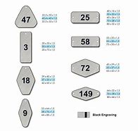 Image result for Stainless Steel Key Tags
