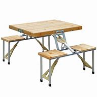 Image result for Picnic Folding Table with Chairs