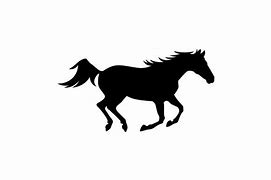 Image result for Cantering Horse Silhouette