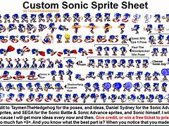 Image result for Custom Sonic Character Sprite