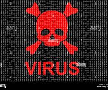 Image result for Red Computer Virus Skull
