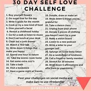 Image result for Self-Love Challenge Printables