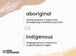 Image result for Indigenous Meaning