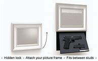 Image result for Hidden Gun Safe Behind Mirror