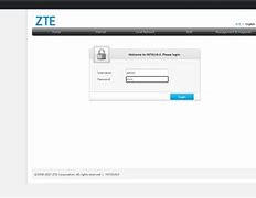 Image result for ZTE Router Password