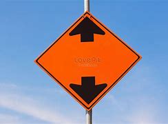 Image result for Right Arrow Road Sign