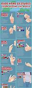 Image result for Rude Hand Signals