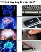 Image result for Press Any Key Meme