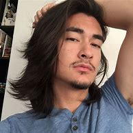 Image result for Chinese Man Long Hair