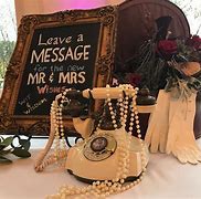 Image result for Wedding Telephone Retro
