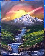 Image result for Bob Ross Style Painting