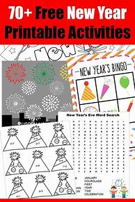 Image result for Free Printable New Year's Eve Games