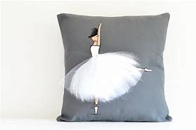 Image result for Ballerina Art Pillow
