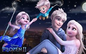 Image result for Frozen Baby Elsa and Jack Frost
