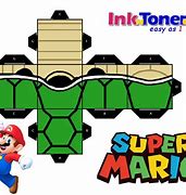 Image result for Papercraft De Mario