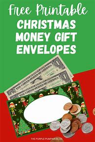 Image result for Printable Christmas Money Envelopes