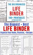 Image result for Life Binder Printables