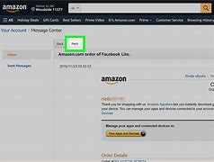 Image result for Amazon App iPhone Contact Seller